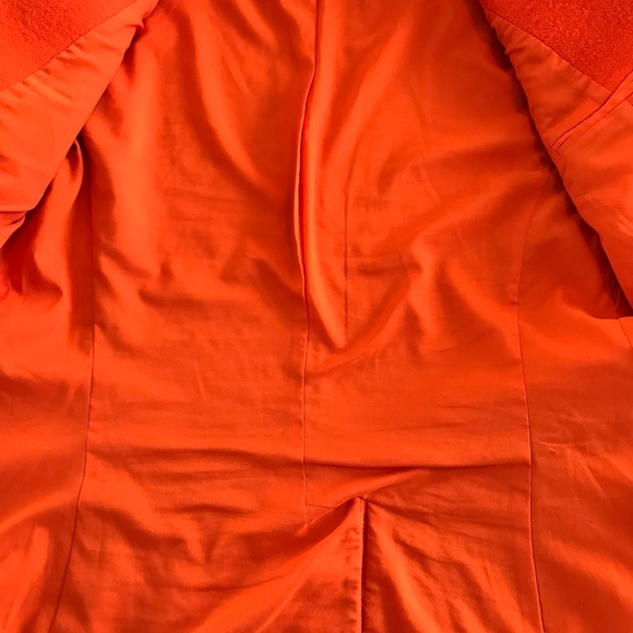 Ralph Lauren Sport wool jacket/blazer orange insignia women 8 old money luxury - Picture 11 of 15